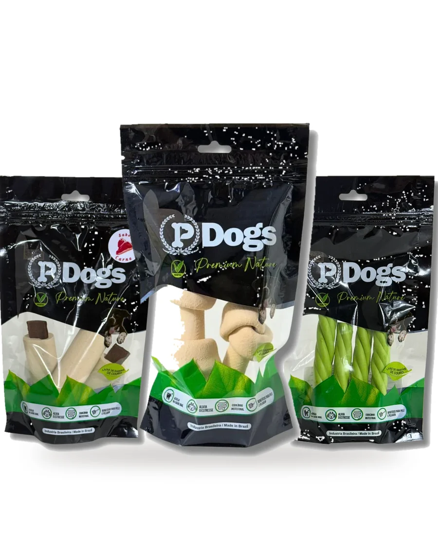 Embalagens de petiscos P Dogs